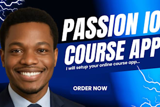 develop and launch your passion io online course app using passion io
