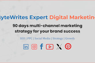be your social media manager for youtube, instagram, facebook, and linkedin