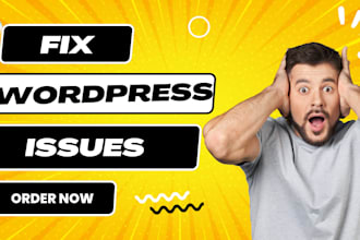 update wordpress website edit wordpress issues bug site quick fix wordpress site