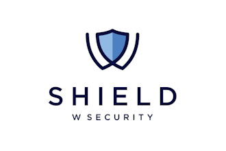 do startup technology and crypto security tech logo design