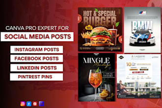 design awesome social media posts in canva pro