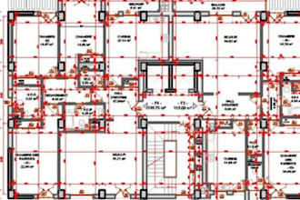 make architecture presentation drawing, evolution or floor plan design