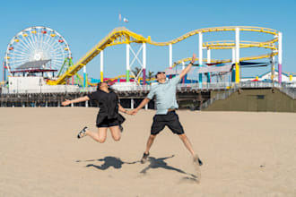 capture stunning lifestyle portraits in santa monica