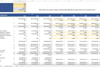 build professional dcf financial models, valuation, and forecasts in excel