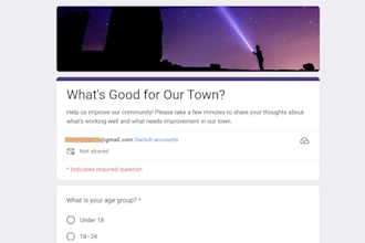 create professional google forms
