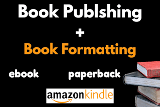 amazon kdp book publishing and kdp book formatting
