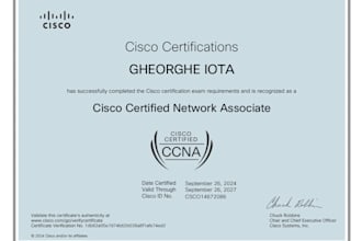 design, configure, and troubleshoot cisco networks for you