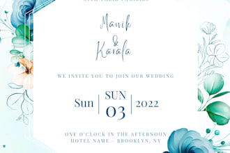 design modern business flyers and wedding posters