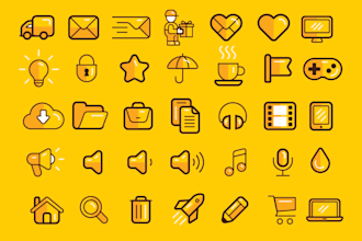 create amazing app icons and icon logo for you