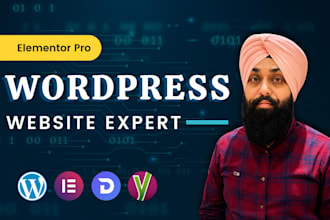 redesign or revamp elementor wordpress website