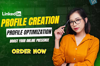 create and optimize your linkedin profile or company page