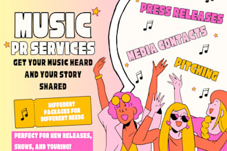 help you with music PR