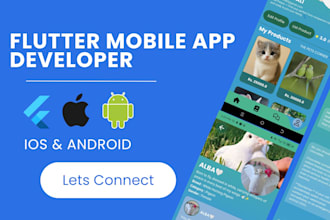 develop social media apps using flutter