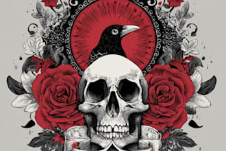create a unique neo traditional tattoo design