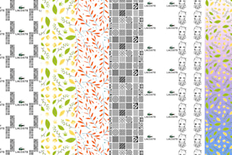 design logo initials seamless luxury monogram patterns
