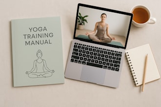 create yoga course yoga training training manual and yoga training video