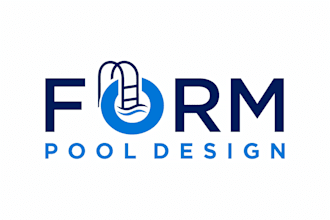design a professional logo for your pool building company