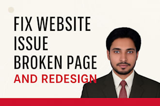 fix website errors and redesign