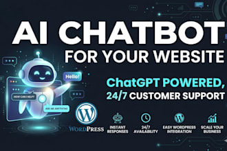 integrate a custom ai chatbot for your wordpress website