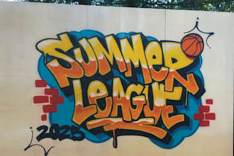 painting real graffiti on the wall for you or your brand