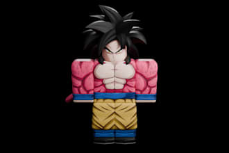create custom roblox characters and accessories in blender