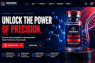 design peptide website research peptide peptide store peptide supplement store
