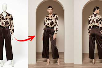create realistic ai fashion photos for clothing brands