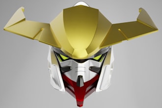 create custom 3d anime cosplay costumes, armor, and game inspired props