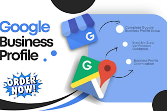 guide you in google business profile setup and verification