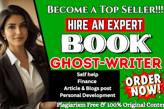 write traditional and food, seo optimized blogs, motivational and spiritual book