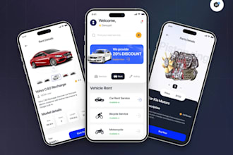 build automated car lot app, eld app, fleet management system, fuel delivery app