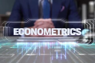 do econometric analysis using spss, python, stata, r studio and or eviews