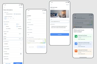 build home management app, roommate app, ai mortgage app, flatmate finder app