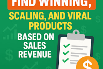 find winning, scaling, and viral products based on sales