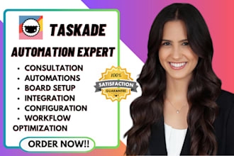 setup project taskade automation and integration