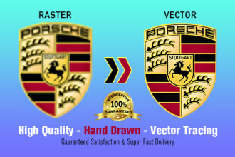 vectorize, trace, retrace, convert raster to vector logo to transparent png file