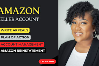 do amazon reinstatement appeal letter account manager section 3 violation poa