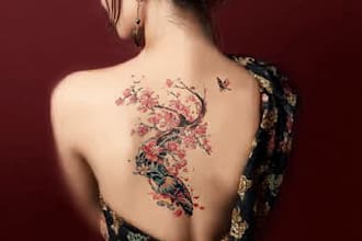 desing a tattoo in japanese style