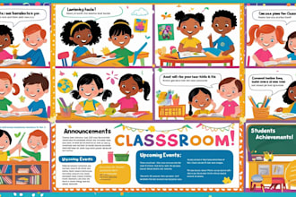design newsletters for childcare centers and schools