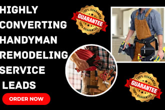 generate handyman bathroom remodeling construction kitchen remodeling leads