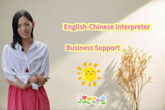 english chinese interpreter and business support