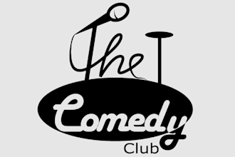 design  comedy club, stand up clubs, and entertainment events logo