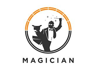 design a mystical and magical or magician logo for your brand or business