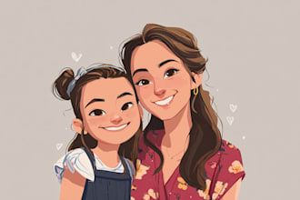 draw avatar, cartoon caricature for profile in 24 hours