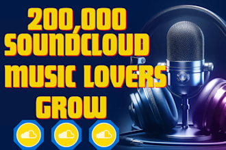 do organic grow soundcloud music lovers and album promotion