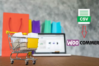 import products from CSV to woocommerce wordpress