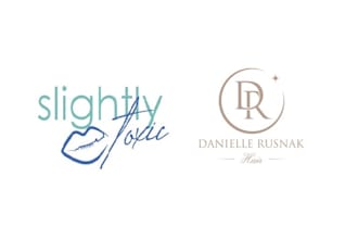 design eyelash, cosmetics, makeup, and beauty logo with a branding kit