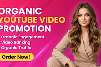 organic youtube video promotion
