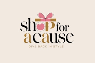 create high quality and beautiful gift shop logo design