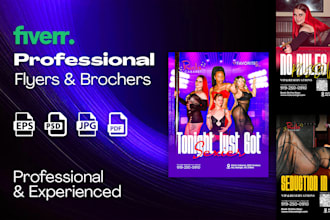 redesign and enhance your ai generated flyers and posters